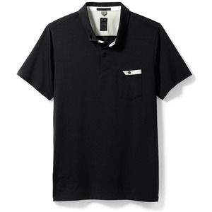 Oakley Men's Icon O Hydrolix Golf Polo Shirt - Jet Black
